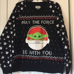 Star Wars light up Christmas sweatshirt